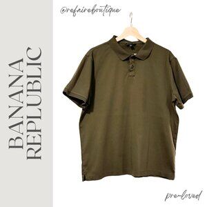 Banana Republic Mens Cotton Polo
